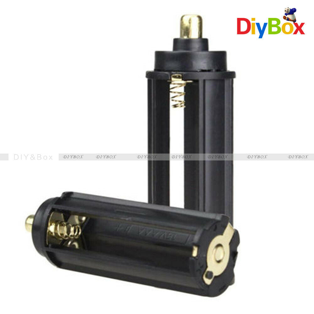 4PCS Plastical Battery Holder Box Case 3 AAA To 18650 Battery Converter