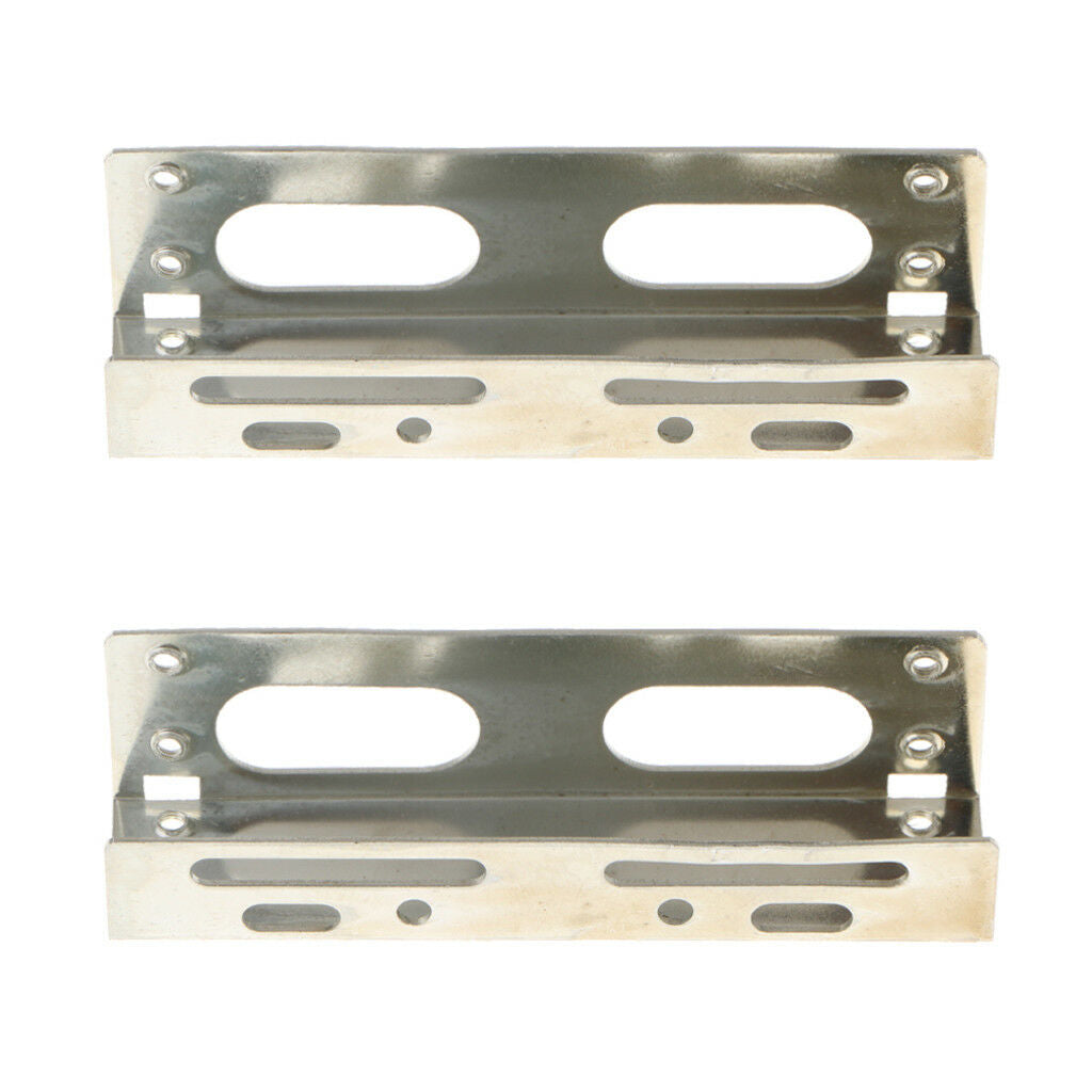 3.5" to 5.25" SSD HDD Mounting Adapter Kit Bracket Hard Drive Holder for PC