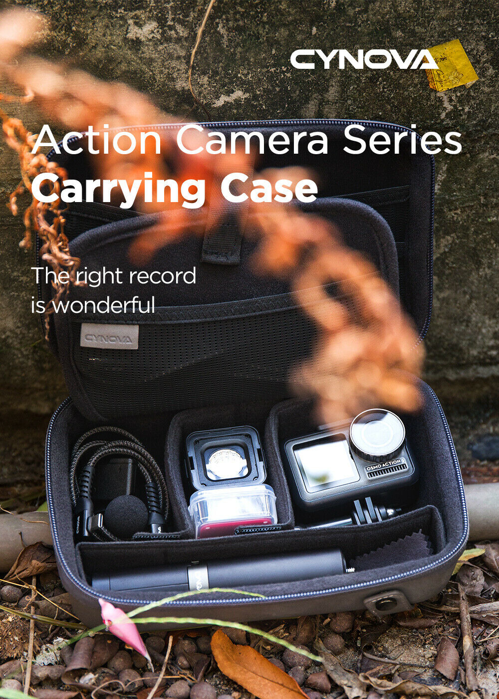 For Cynova DJI Osmo Action Camera Hard Bag Carrying Case Accessories