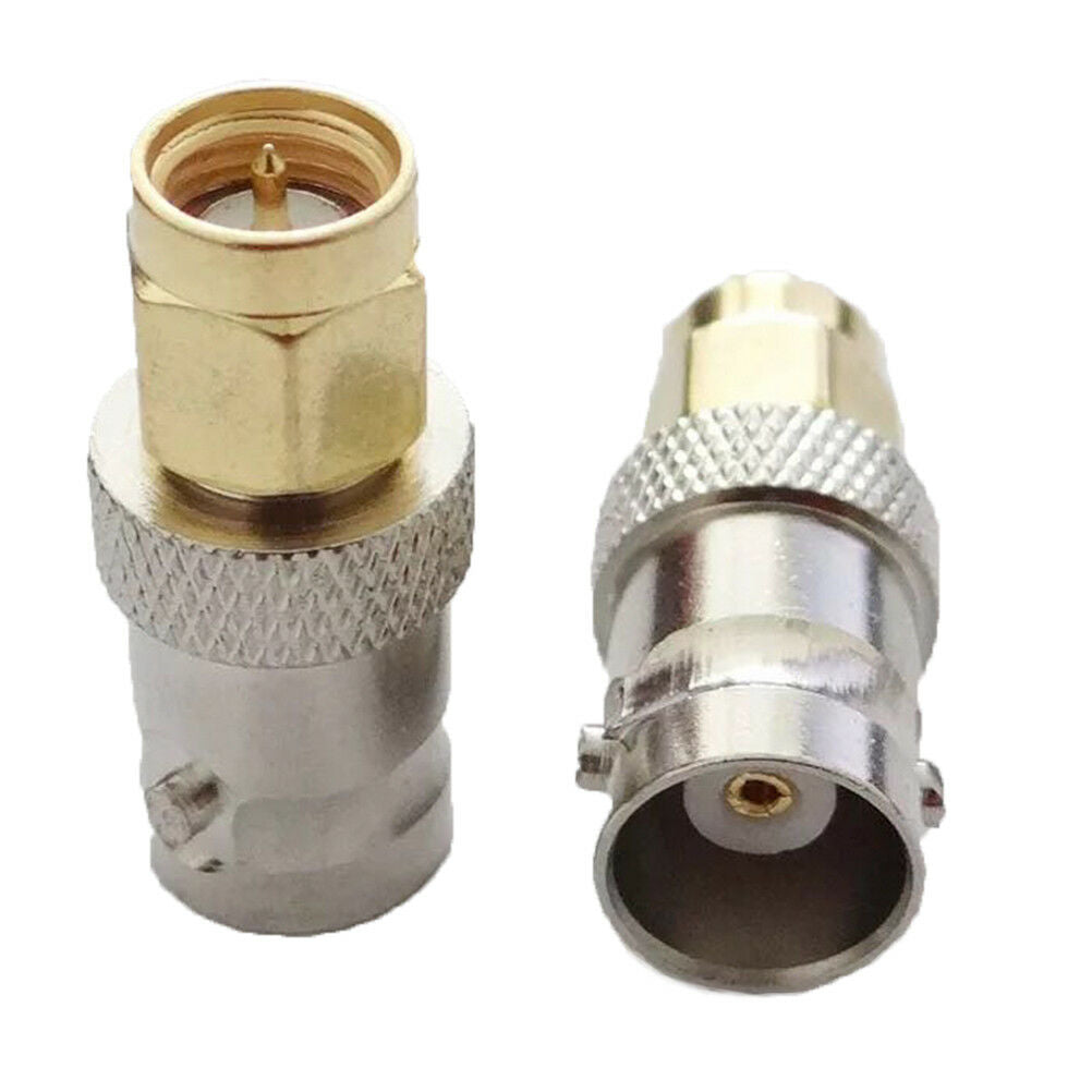 Handy Utility Adapter BNC Female Jack To SMA Male Plug RF Connector Strai.l8