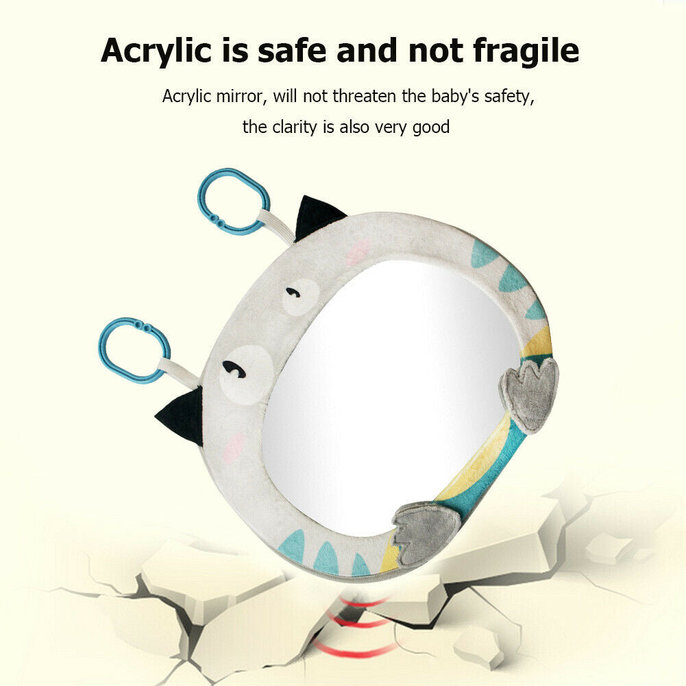 Adjustable Wide Angle Car Baby Seat Rearview Mirror Safety Mirror Monitor @