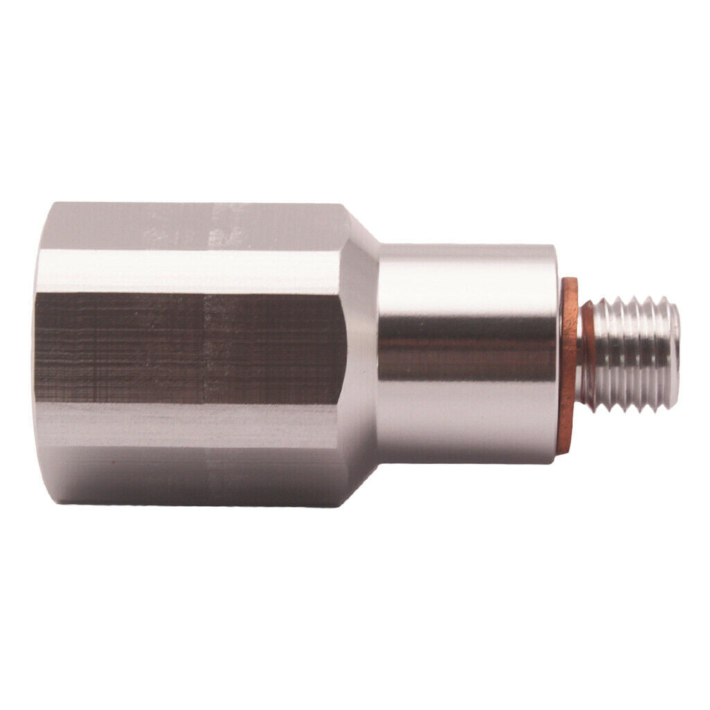Male M12-1.5 to Female 1/2"NPT SBC LS Swap Coolant Temperature SensorAdapter