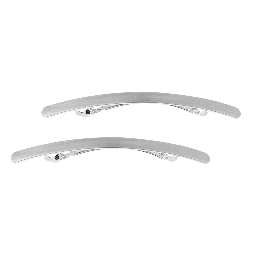 2pcs Fashion Women Metal Hair Clip Barrette Ponytail Holder Accessories