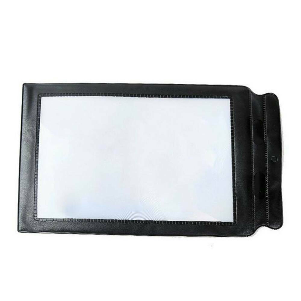 A4 Full Page 3x Magnifier Lens Aid Sheet LARGE Magnifying Glass Book Reading.