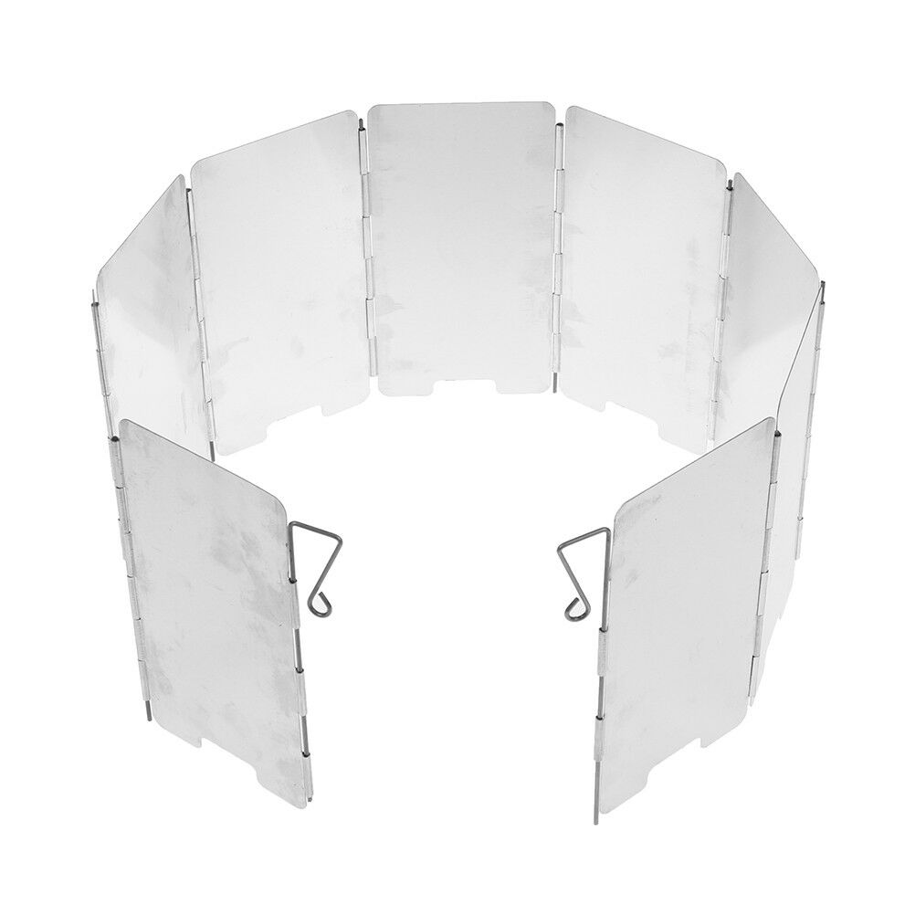 Picnic Wind Guard Cookware Cookout Stove Outdoor Supplies Foldable Wind DEAU