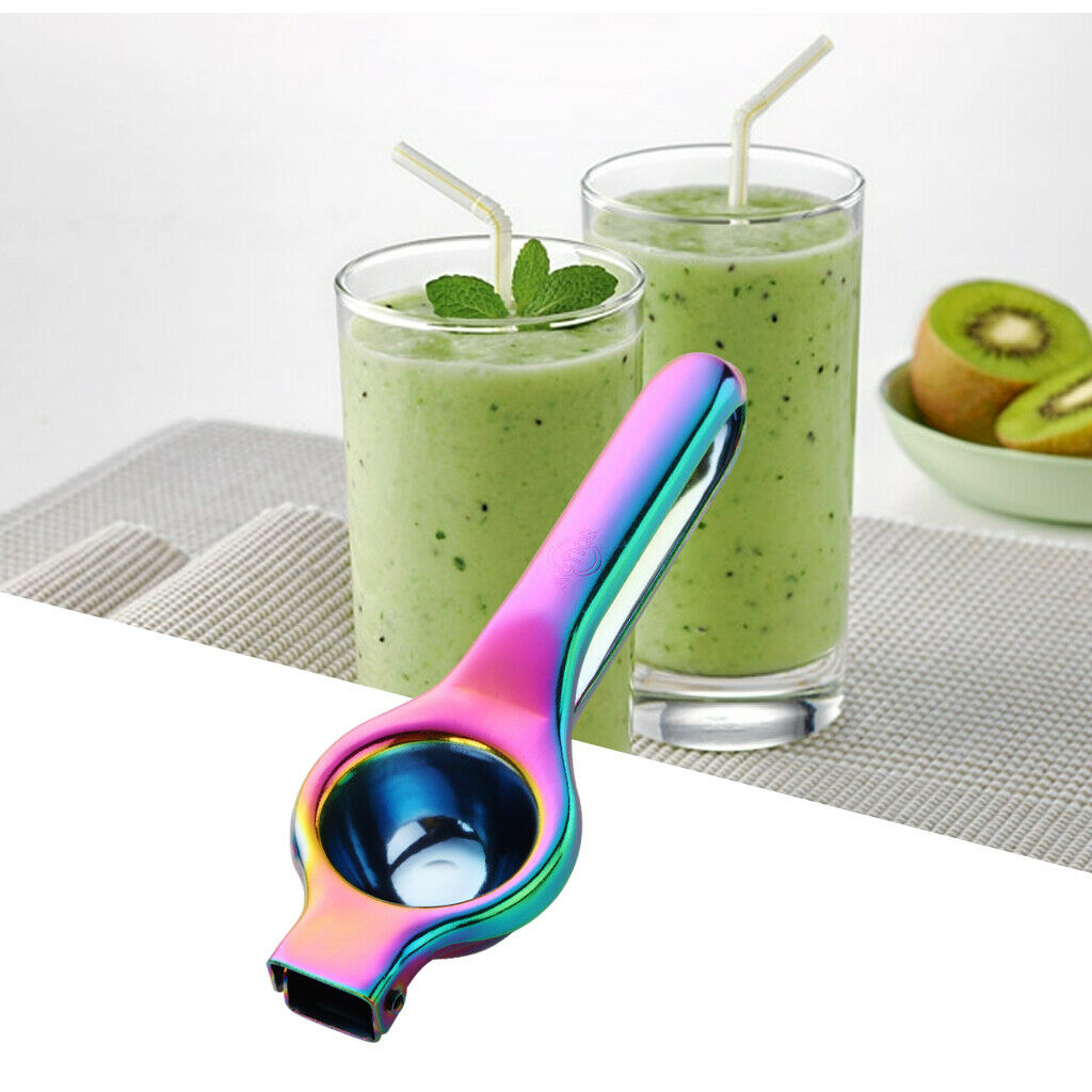 Manual Fruit Juicer Orange Lime Lemon Squeezer Extractor for & Bar Colorful