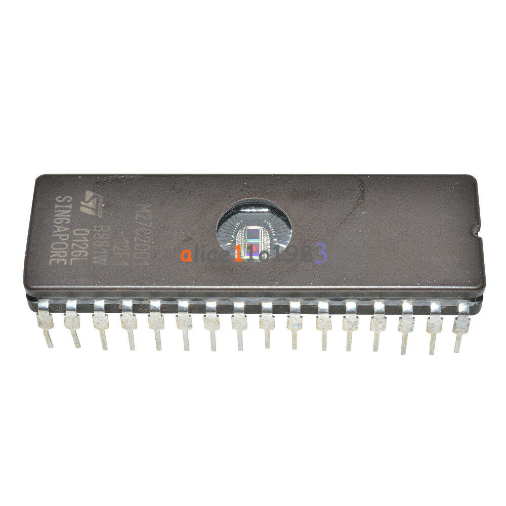 2PCS M27C2001 M27C2001-12F1 IC EPROM 2MBIT 120NS 32CDIP