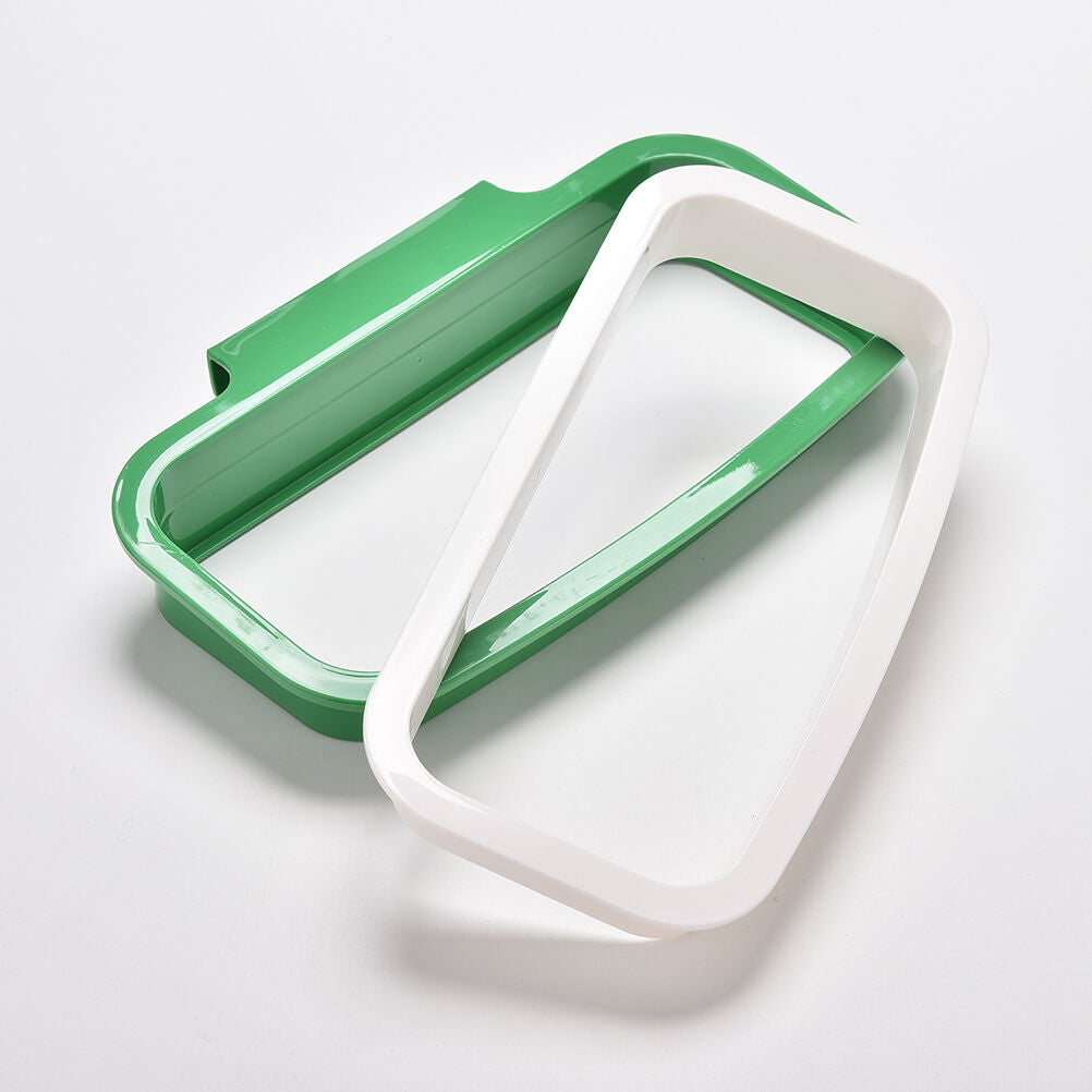 Folding Hanging Trash Rubbish Bag Holder Garbage Rack Cupboard Storage Ha.l8