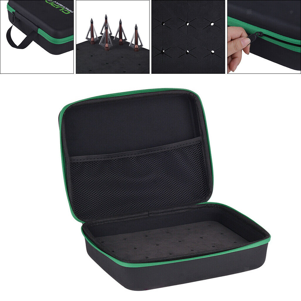 Portable Arrow Heads Storage Box Foam Insert Protective Case for Container