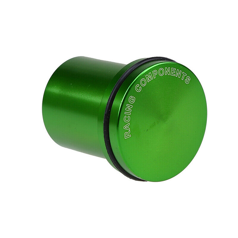 Motorcycle Brake Fluid Reservoir Green Aluminum Alloy Universal Fit For Kawasaki
