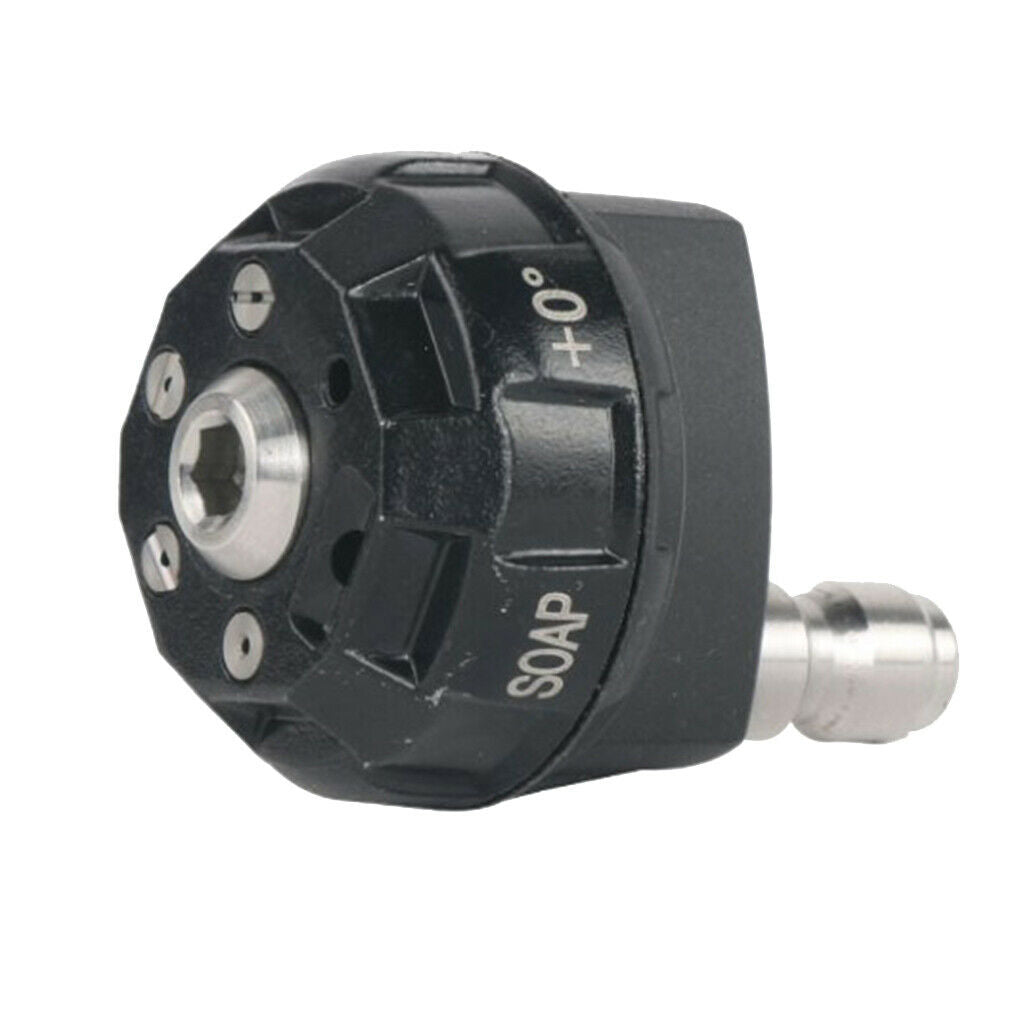6-in-1 Adjustable High Pressure Washer Spray Nozzle 1.45mm Aperture
