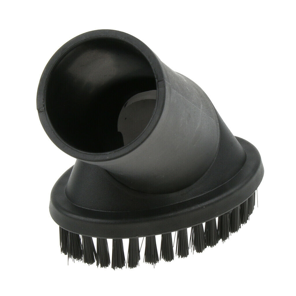 Vacuum Cleaner Dust Brush Fit Vacuum Of 35mm/1.38" Inner Dia Black