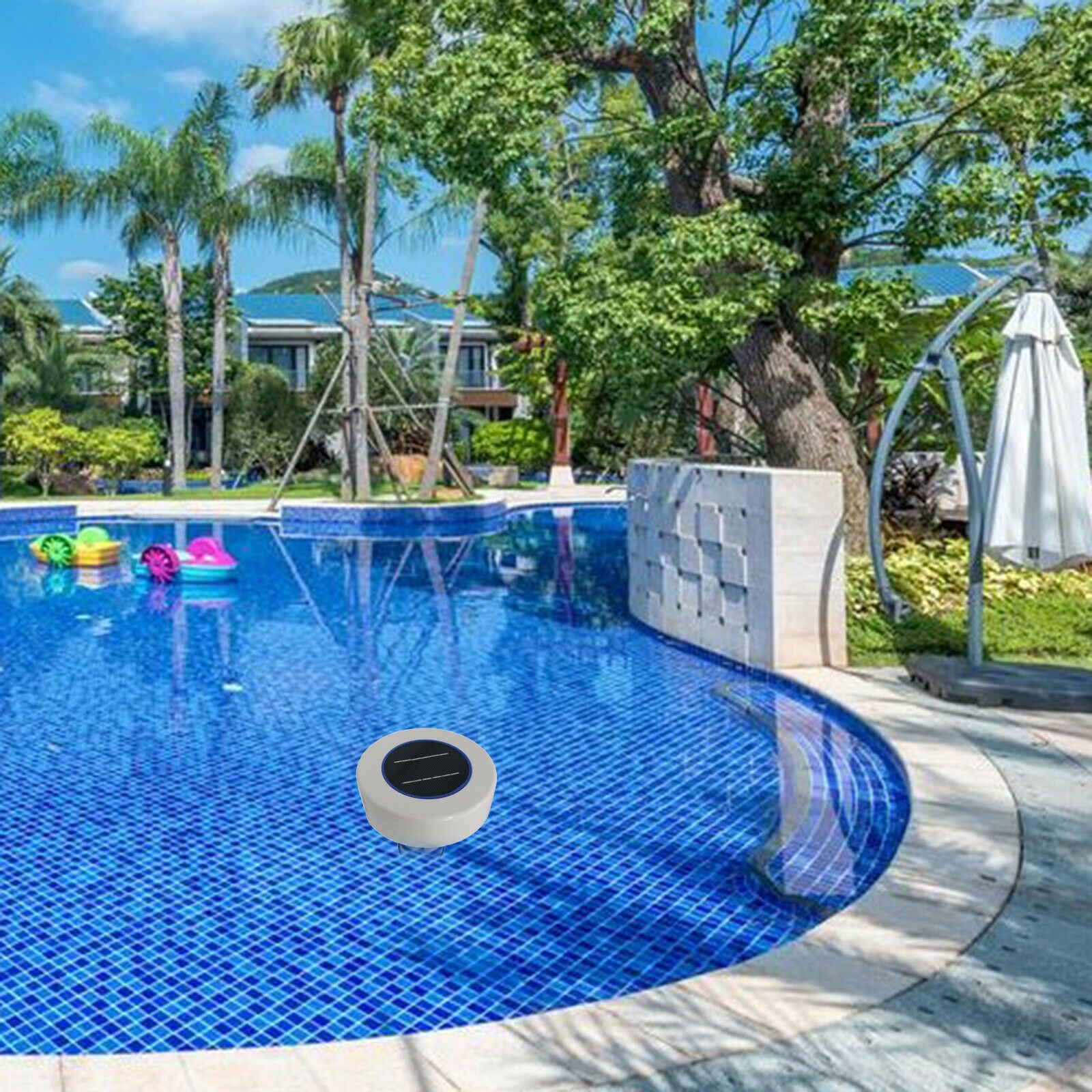 Solar Pool Ionizer Water Kills Algae Lower Chlorine for Outdoor Hot Tub