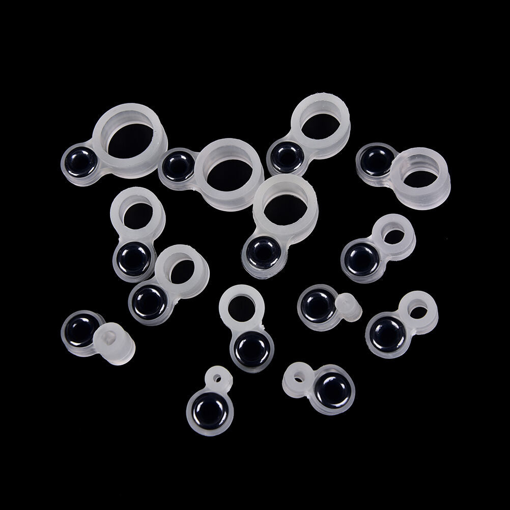 14x fishing rod wire ring fishing line guide ring silicone different size1.l8