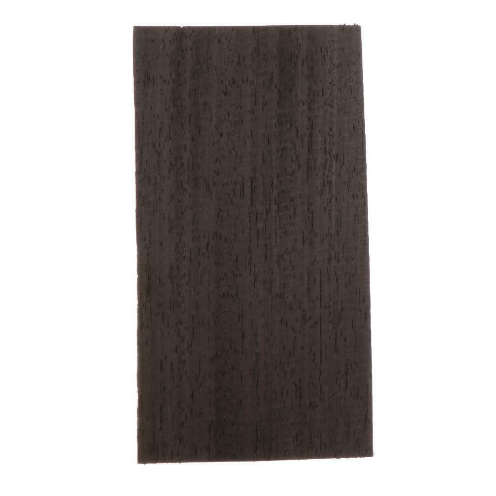 5x Classic Guitar Wood Head Veneer DIY Replacement Parts Accs Balck Wood