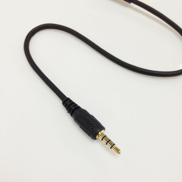 20cm 3.5mm TRRS 3Ring 4Pole Male to 90°Angle Male Audio Connector Cable Cord