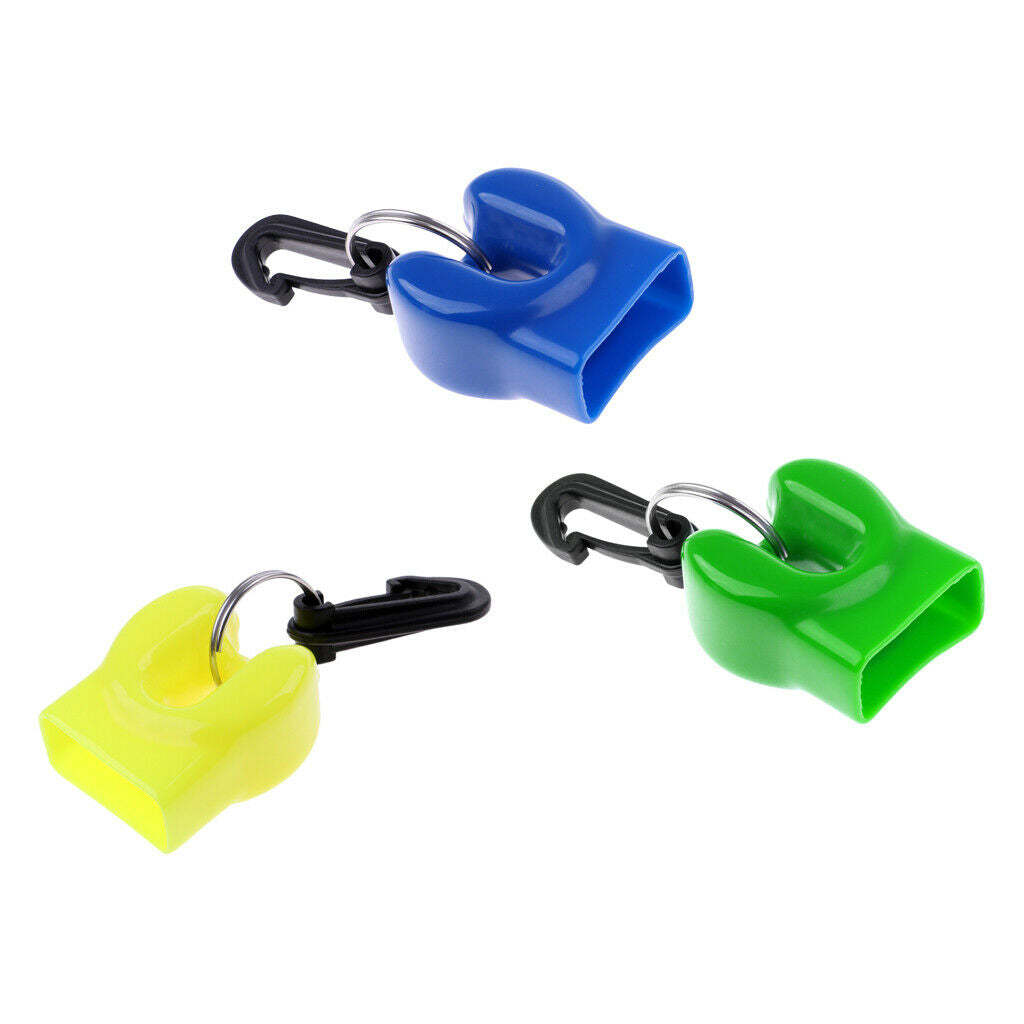 3Pcs Premium Silicone Scuba Diving Mouthpiece Holder for 2nd Stage Regulator