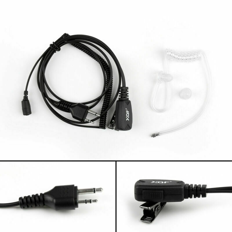 1x Covert Acoustic Air Tube Headset Vox For Midland GX55 GX50 GXT400  AT2