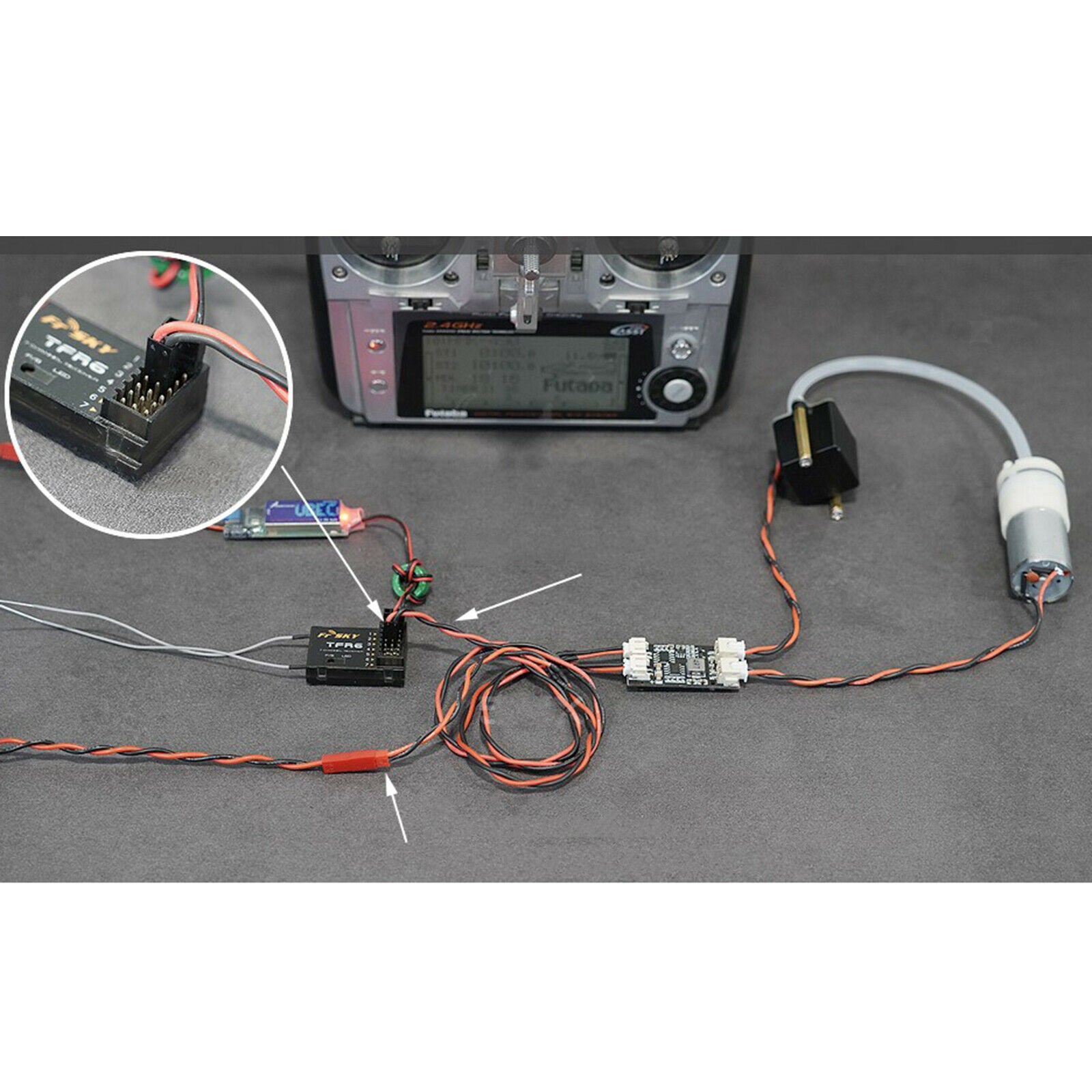 Smoke Generator for  -4 1/10 RC Climbing Car Upgrade Accessories