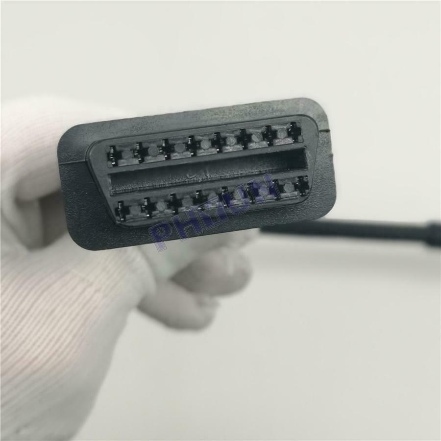 For Yamaha SUZUKI OBD2 6 Pin diagnostic Plug Adapter Motorcycle Bike ATV Cable