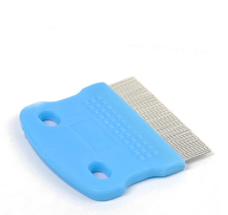 Hair Lice Nit Pets Flea Egg Dirt Dust Remover Steel Tooth Comb Health Brus.l8