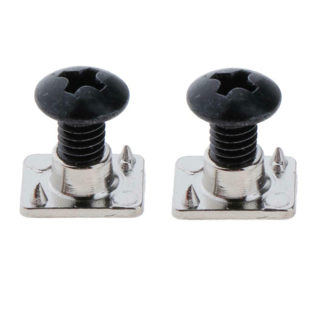2pcs Screws and Nuts for Roller Inline Skates Screws Binding Bolts Fastener