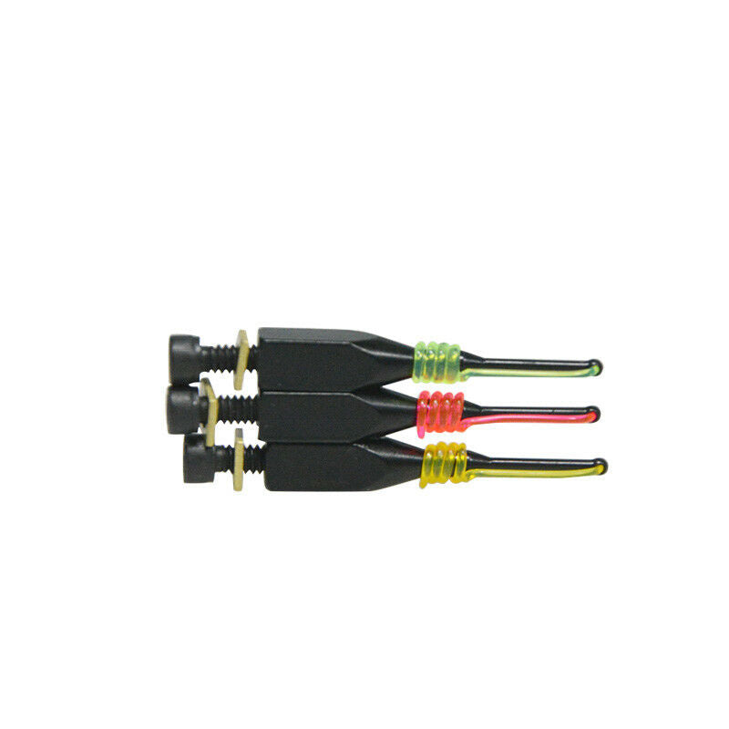 3/Pack Archery 0.019" Fiber Optics Bow Sight Replacement Pins 3/16" slotted