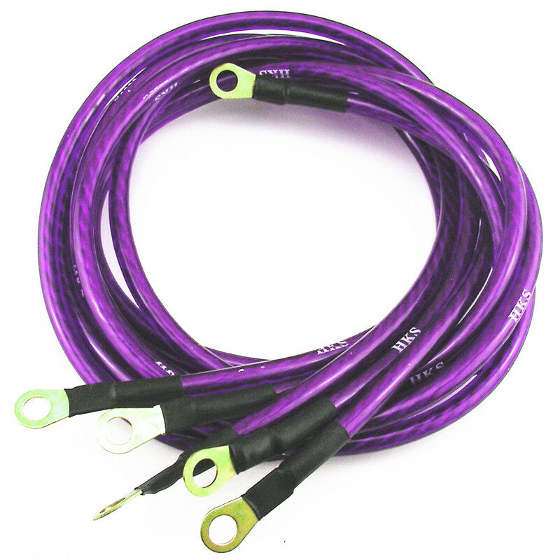 Universal Autos 5-Point Performance Car Grounding Wire Ground Cable System Kit