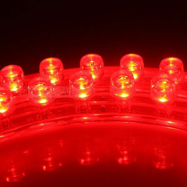 72cm Red LED Flexible Neon Strip Light Car Van 12V