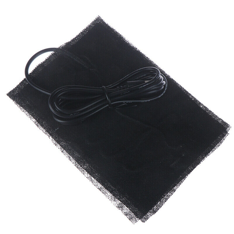USB Carbon Fiber Heating Pad Washable Electric Cloth Heater Sheet With Ca.l8