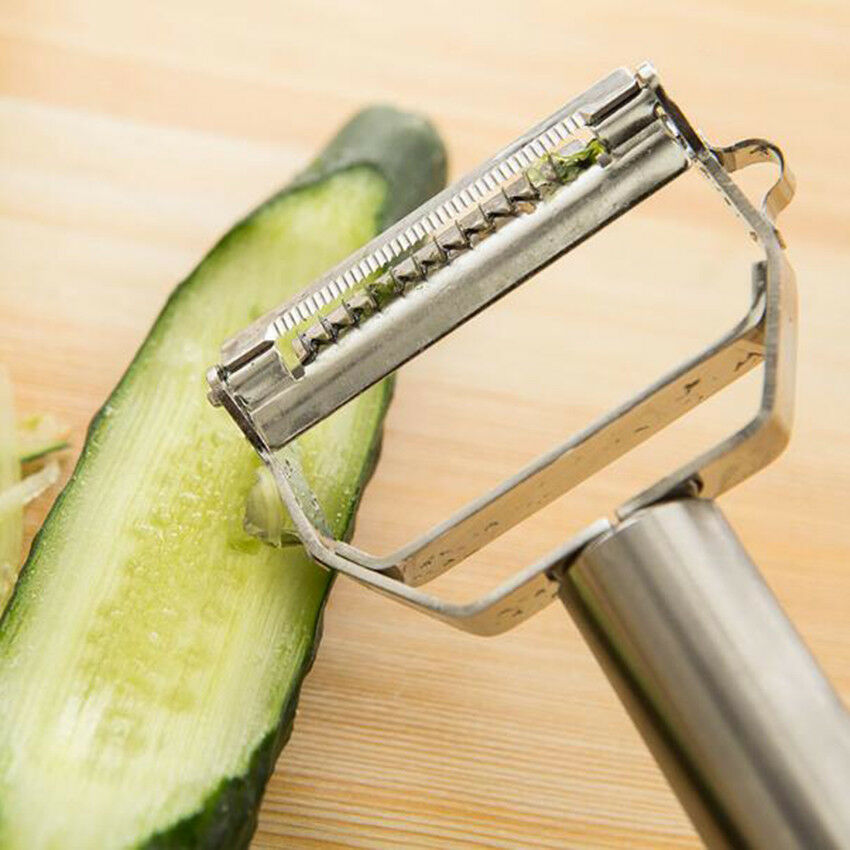 Multifunction Stainless Steel Julienne Vegetable Peeler Grater Kitchen Tool