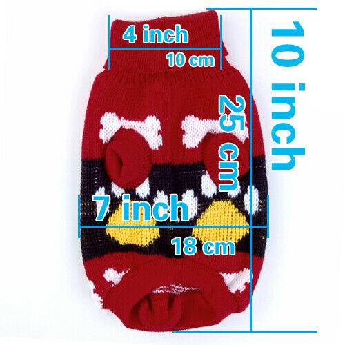 Knitting Turtleneck Sweater Clothes For Dogs Pet S