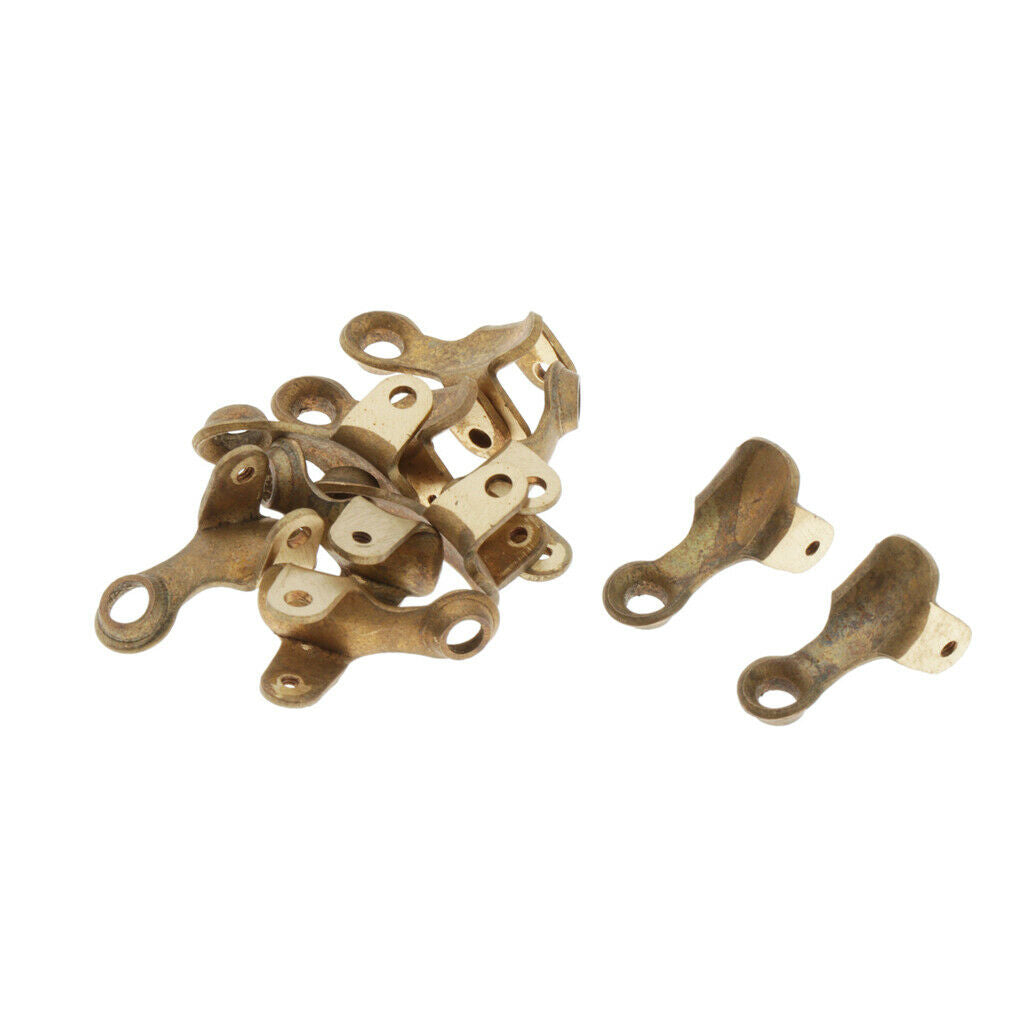 Pack of 10 Trumpet Parts Copper Set Metal Trumpet Musical Tube Accessories