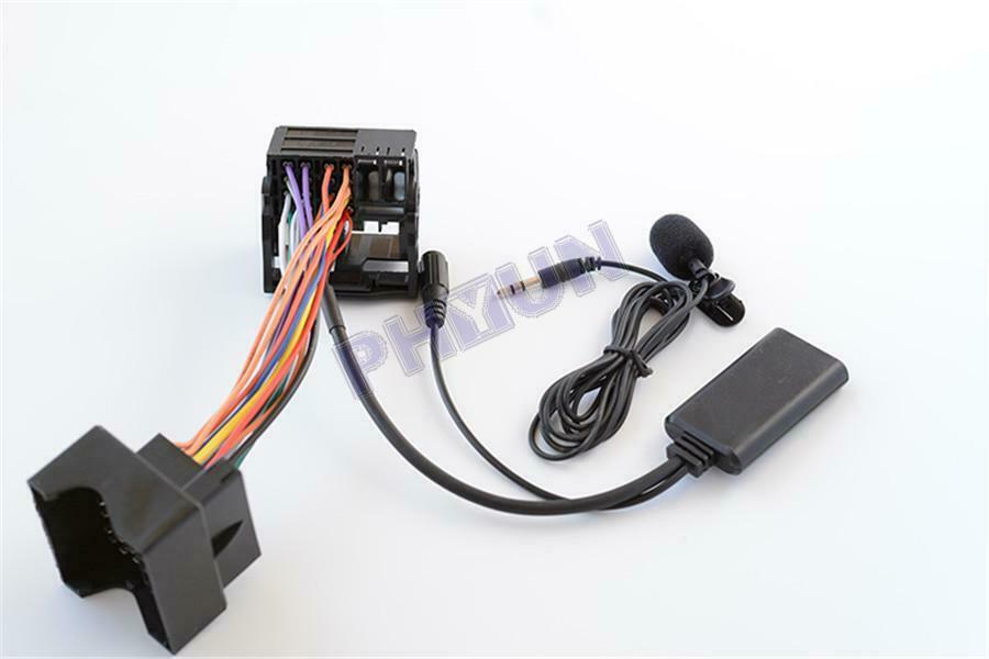 Car Radio Bluetooth Music AUX-IN Cable Handsfree Harness Kit for Mercedes Benz