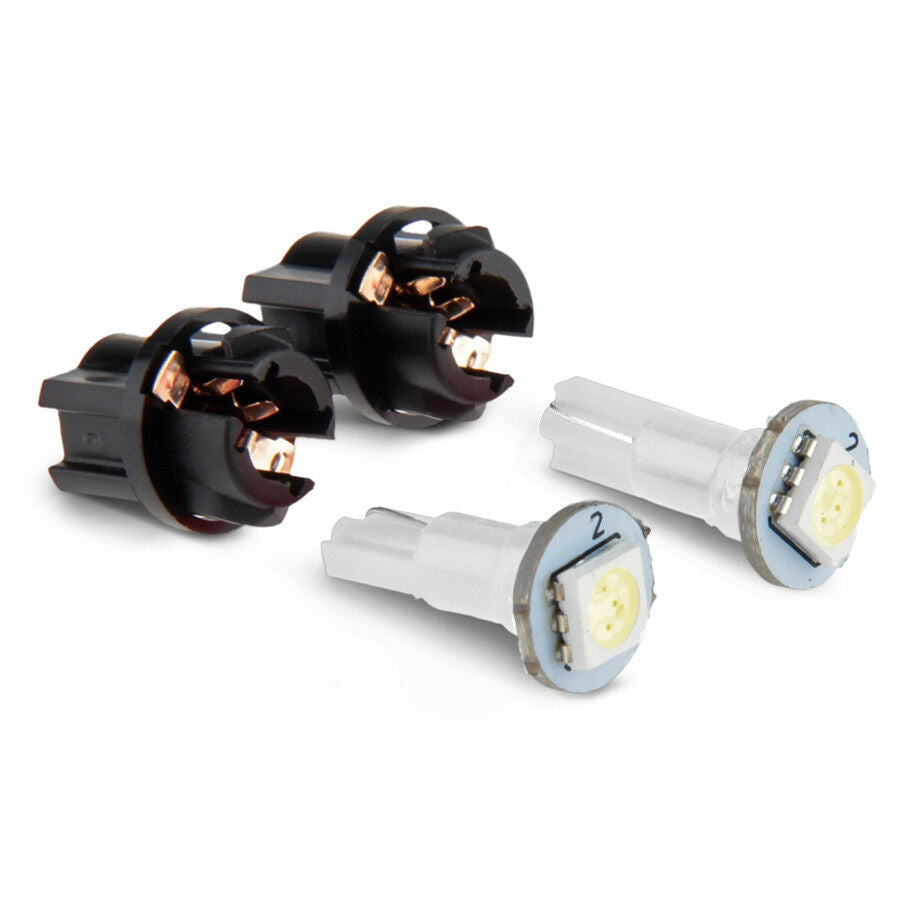 Car Auto T5 LED Socket Instrument Panel Cluster Plug Dash Lights Mix Bulb