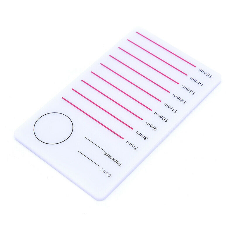 1Pcs Acrylic Eyelash Pad Lash Extension Glue Pallet Display Palette Makeu.l8