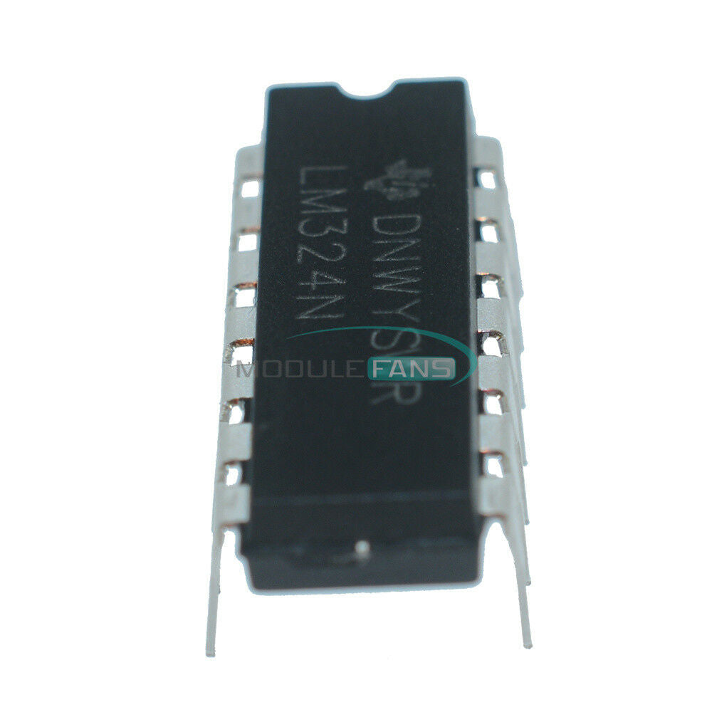 10PCS LM324N LM324 DIP-14 TI Low Power Quad Op-Amp IC DIP4