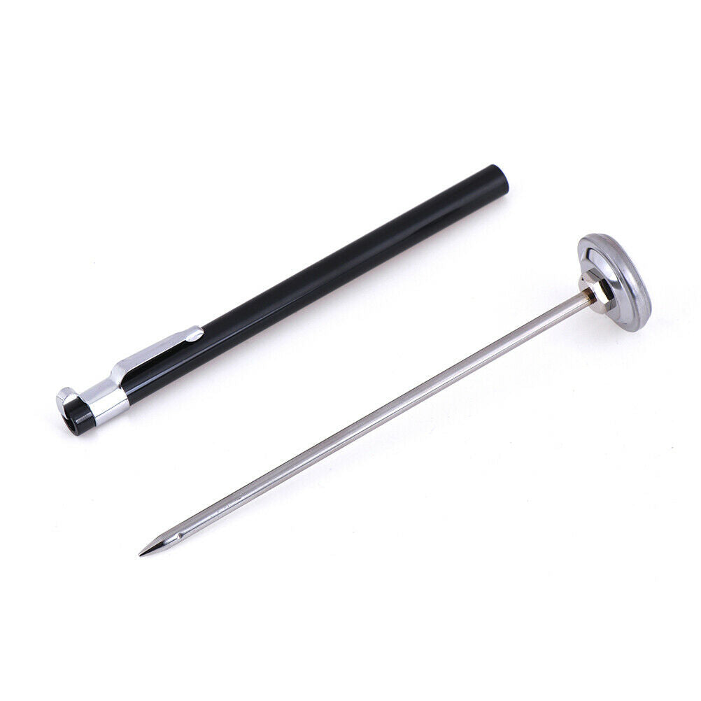 Stainless Steel BBQ food Cooking Meat Coffee Milk Probe Thermometer Gauge tool
