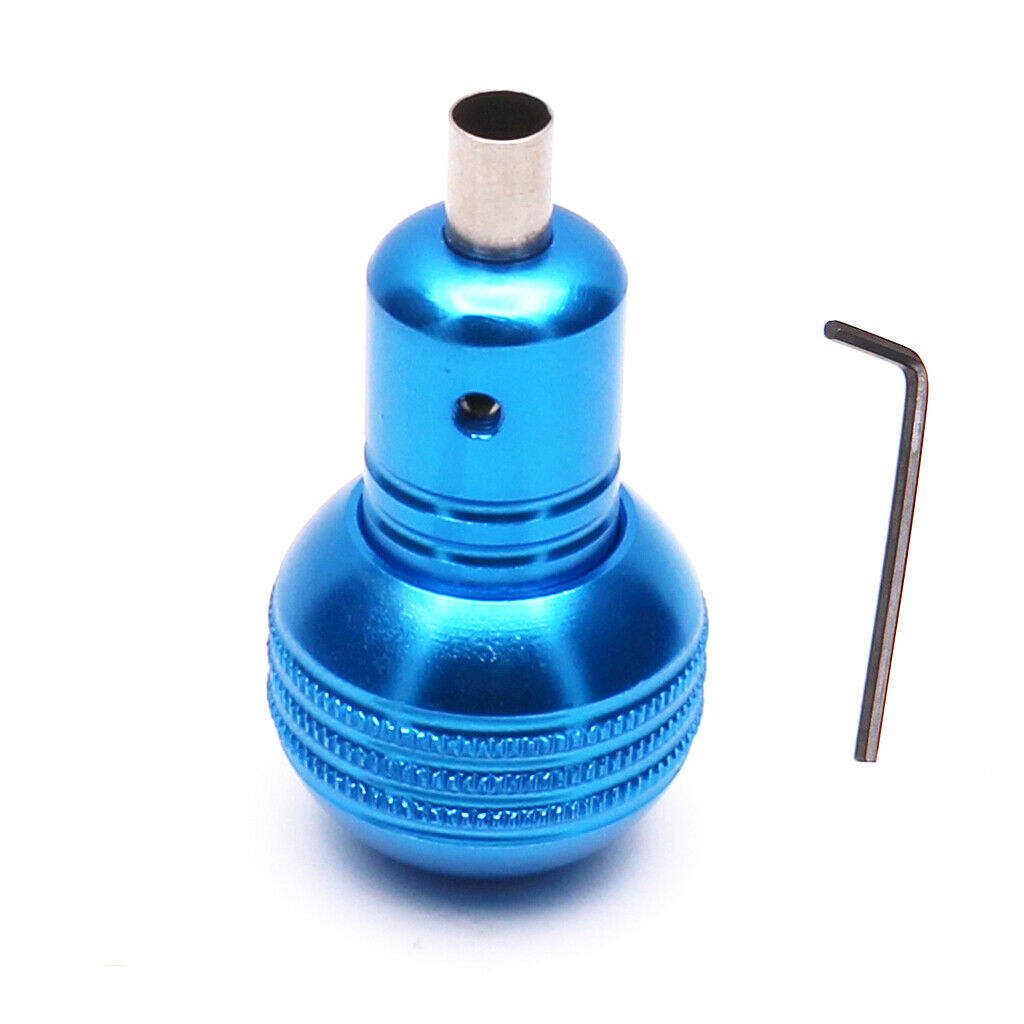 Alloy  Machine  Handle Grip Holder  Bar Tube 35mm - Blue, as described - Blue,