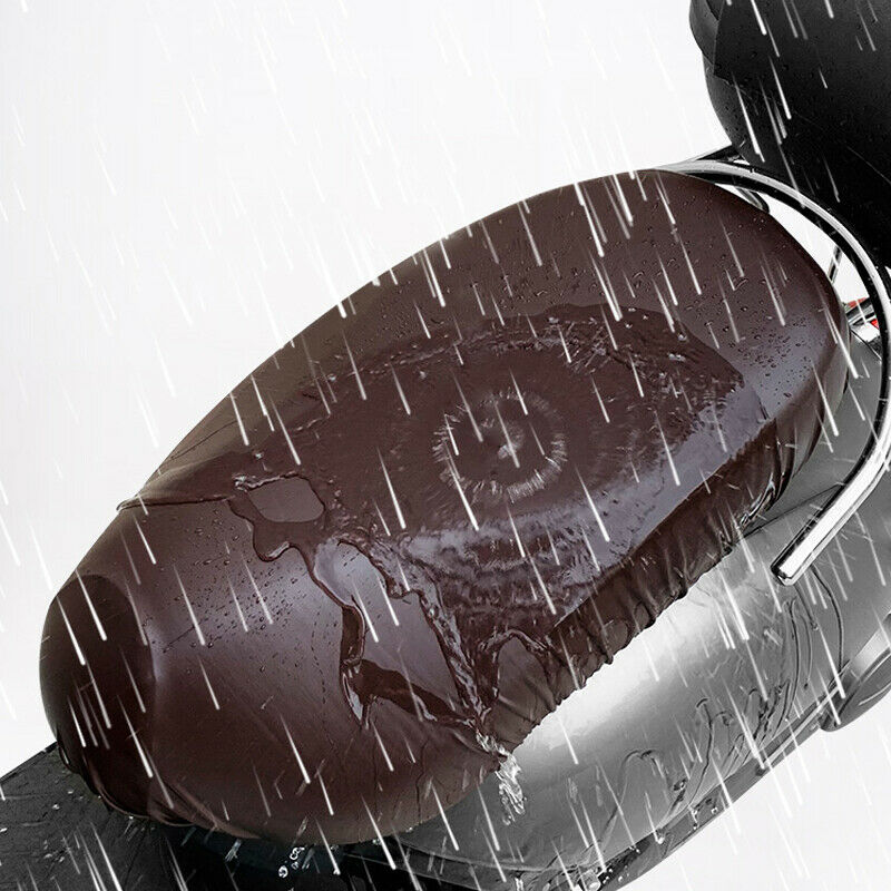 Motorcycle Motorbike Seat Cover Scooter Cushion PU Leather Seasons Protector Pad