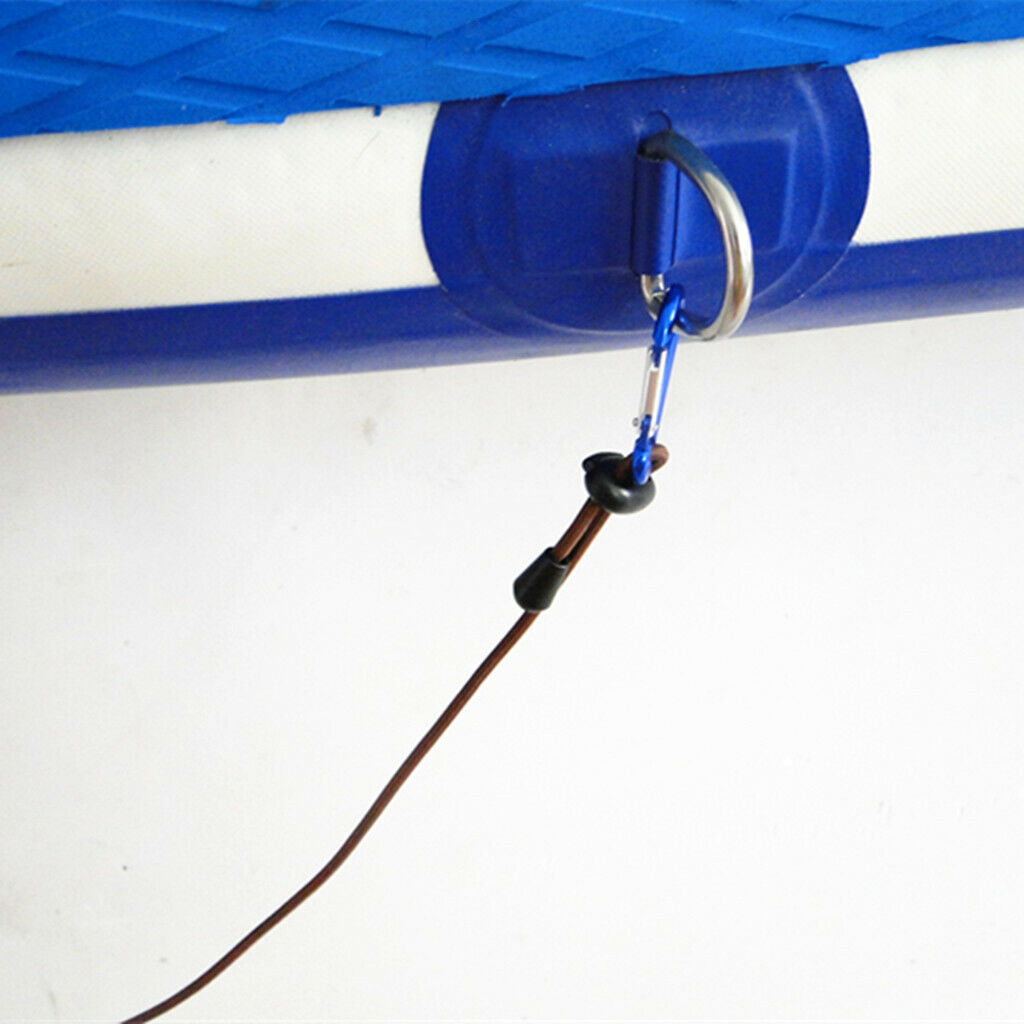 2pcs 12' 4mm Elastic Kayak Canoe Boat Tow Line