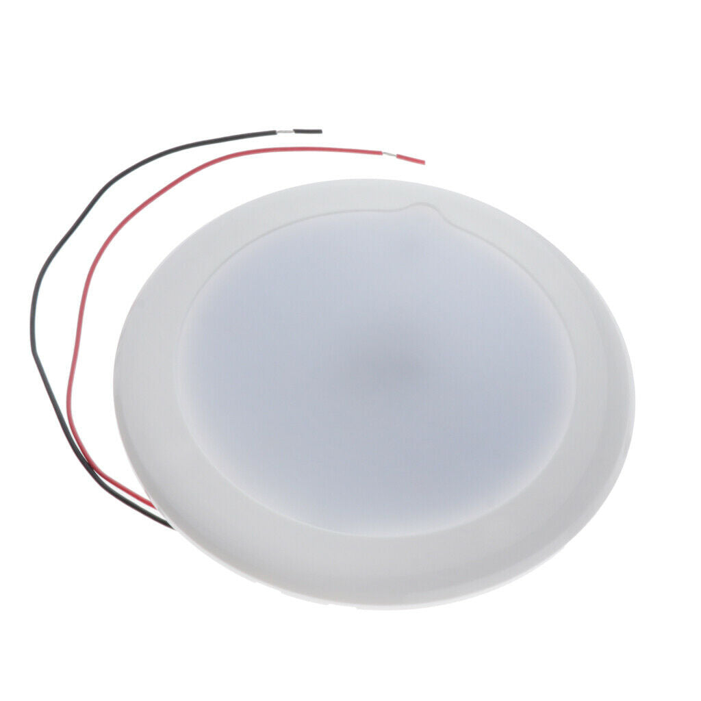 1 Pack Boat RV Yacht Ceiling Light 12V 4.5W LED White Color Pancake Roof