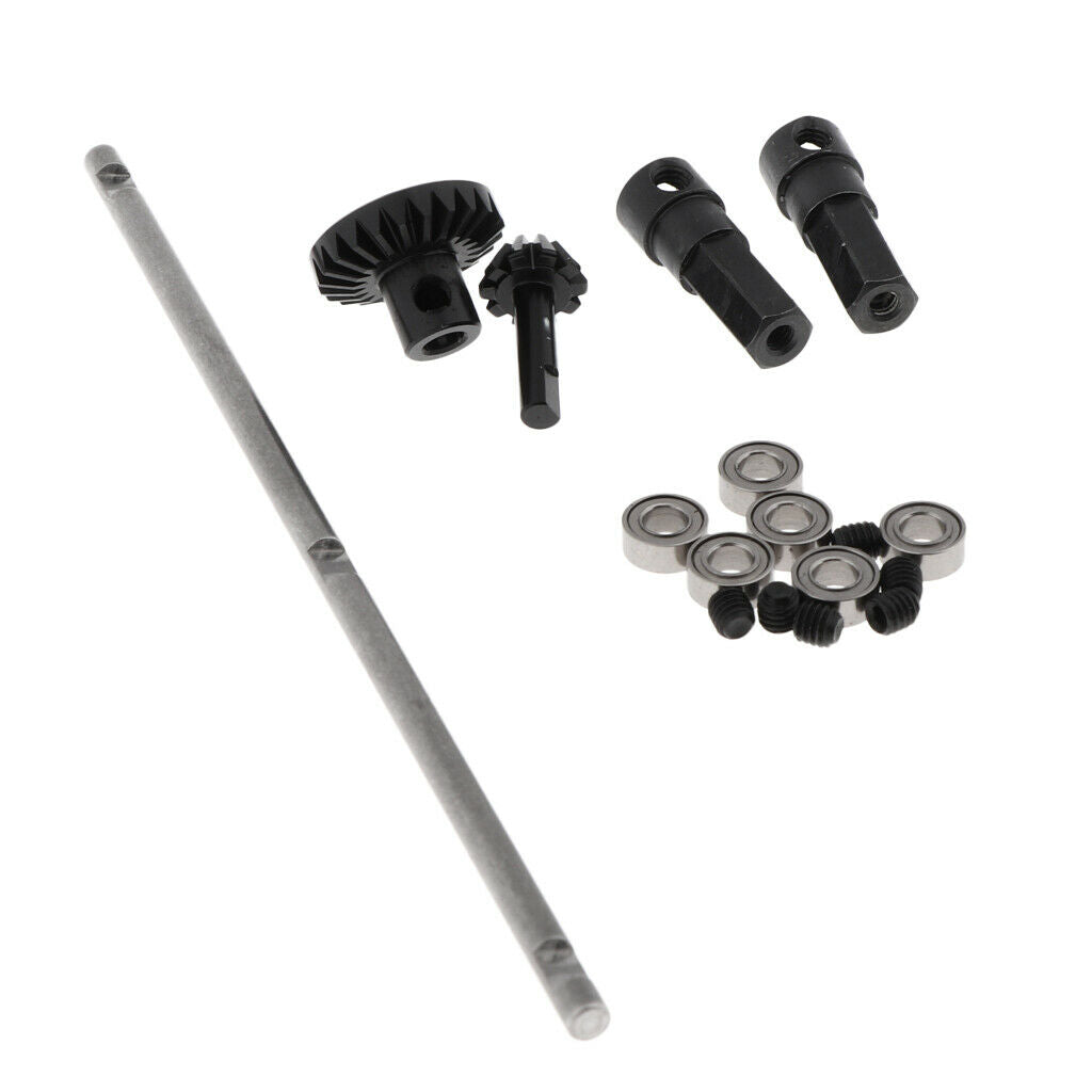 Metal Gear Bridge Rear Roller Axle for WPL 1/16 RC Toys Hobbies RC Car Parts