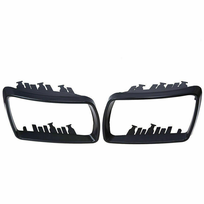 Pair Rearview Mirror Covers Skulls Black For BMW X5 E53 3.0d/3.0i/4.4i 1999-2006