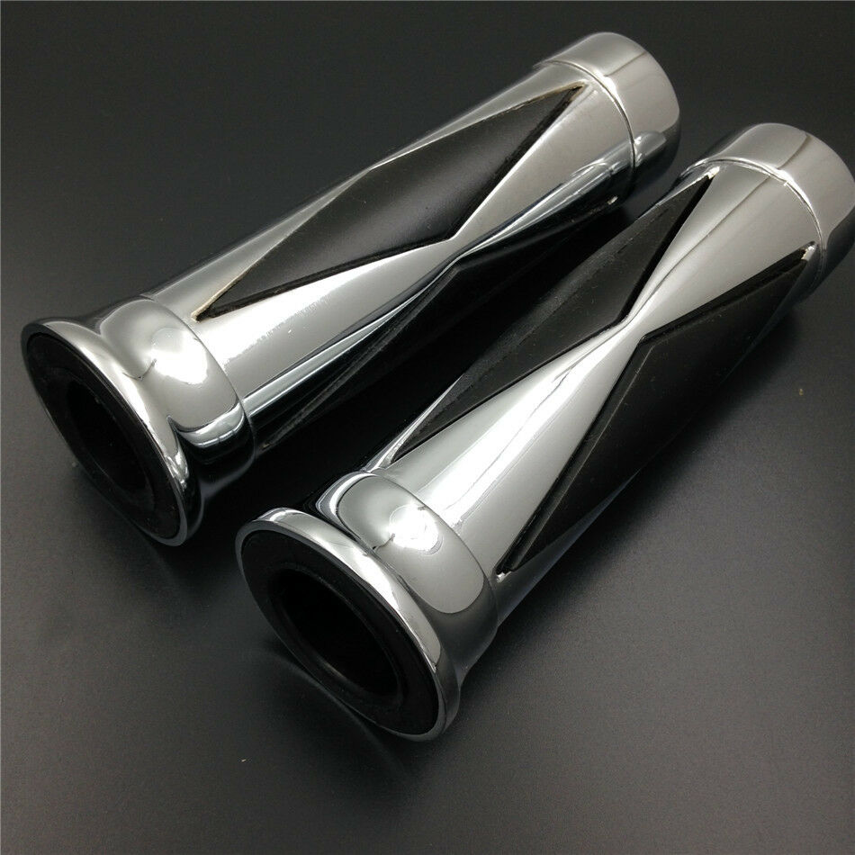 to Kawasaki 1" HAND GRIPS sportbikes For 89-12 Vulcan 500 800 900 1500 1600 200