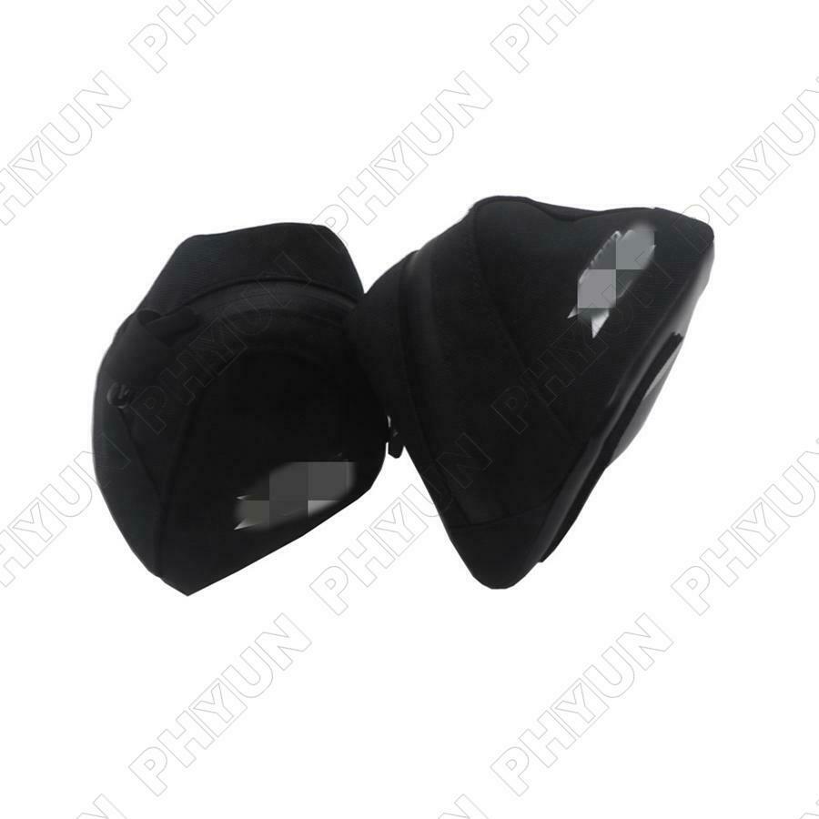 2Pcs Motorcycle Wind Deflector Bags Waterproof Tool Storage Bags Black Pockets