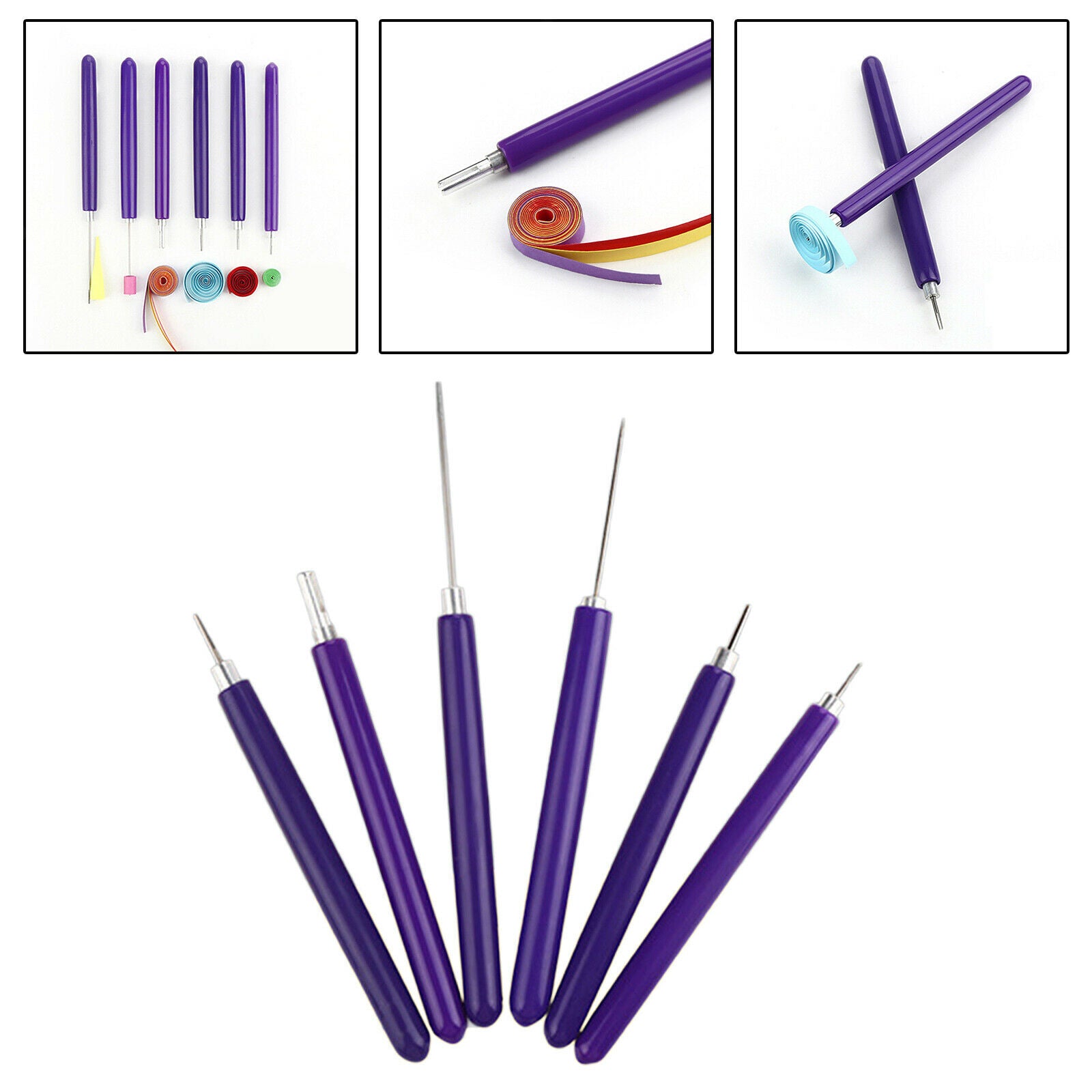 Paper Flower Quilling Tools Kit Curling Needle Pen Crafting DIY Card Making