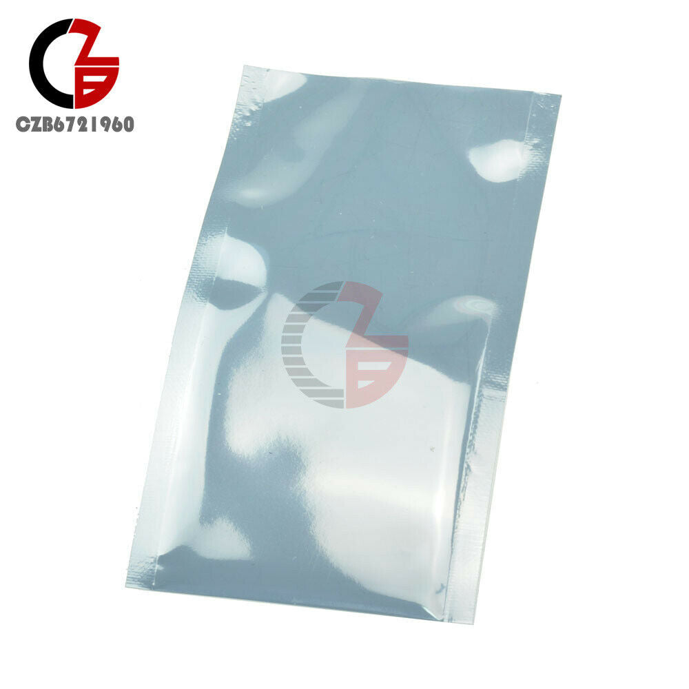 50PCS APET Aluminized ESD Anti-Static Shielding Bags 60 x 100mm