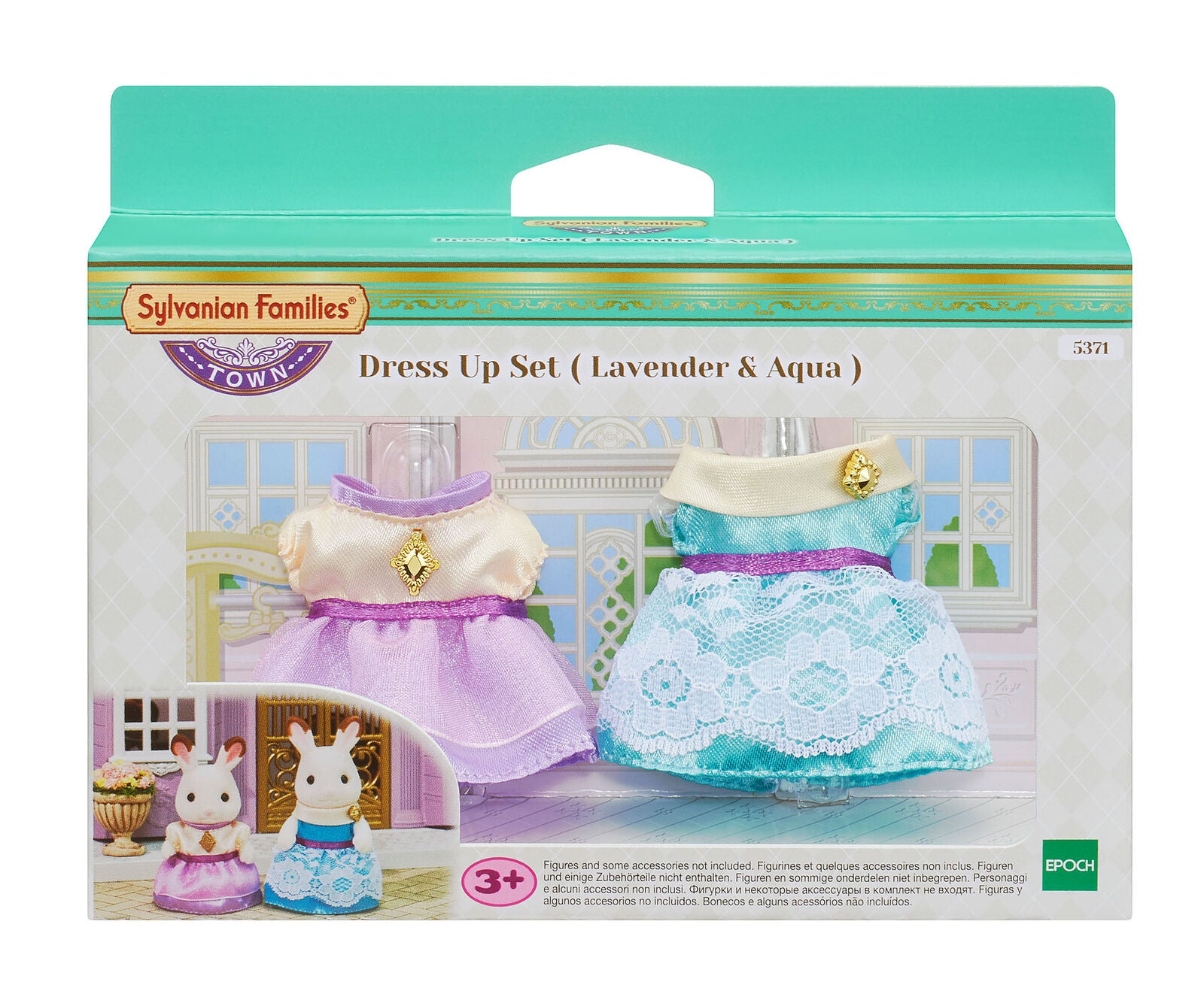 Sylvanian Families Dress Up Set (Lavender & Aqua) 5371 Childrens Role Play Ages