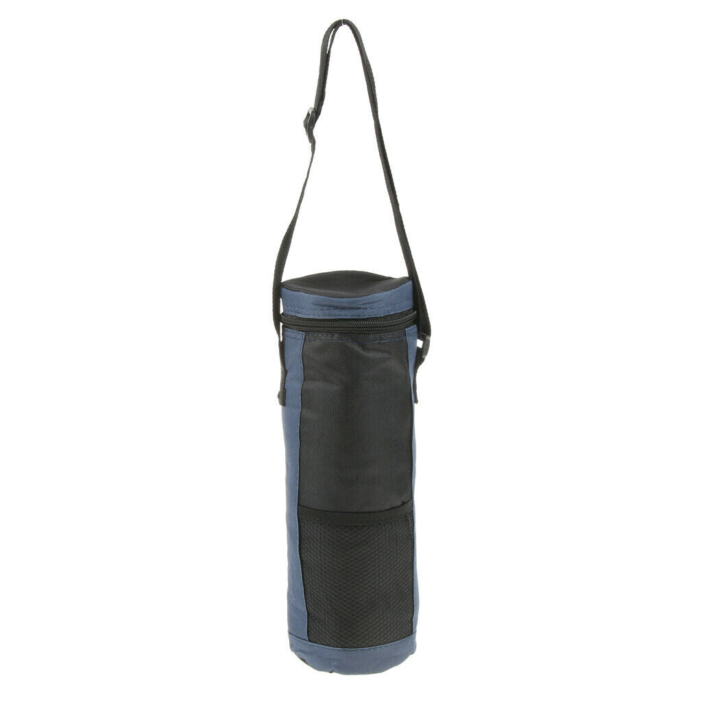 3 Pieces Portable Insulated Bottle Carrier Camping Hiking Travel Cooler 2L